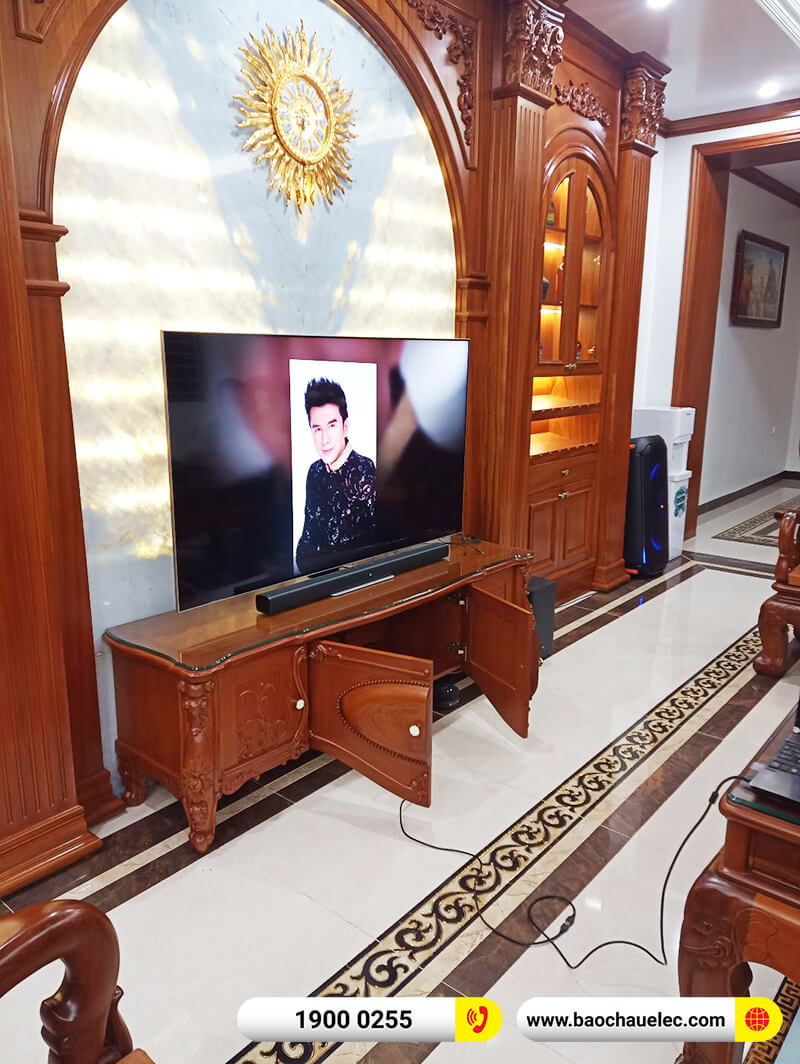 Lắp đặt dàn karaoke JBL 33tr cho anh Dũng ở Hà Nội (JBL PartyBox 710, JBL KX180A, JBL VM300)