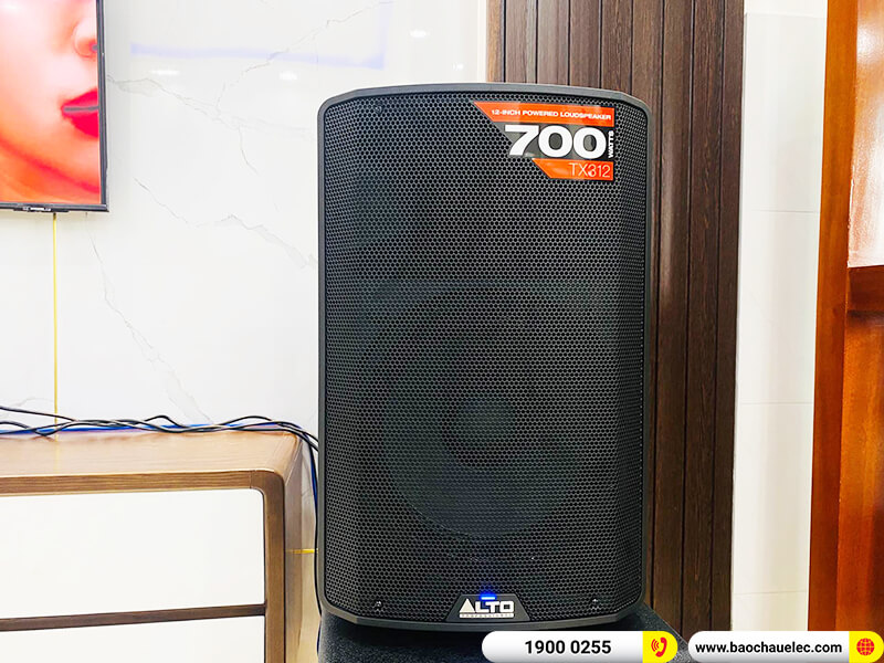 Lắp đặt dàn karaoke trị giá hơn 25 triệu cho anh Duyên tại Hải Phòng (Alto TX312, DSP 9000 Plus, Alto TX212S, U900 Plus X)