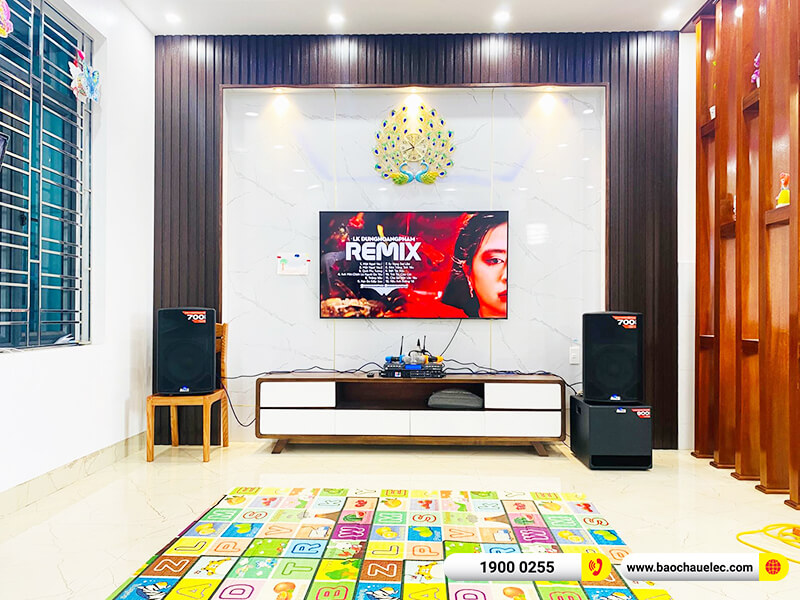 Lắp đặt dàn karaoke trị giá hơn 25 triệu cho anh Duyên tại Hải Phòng (Alto TX312, DSP 9000 Plus, Alto TX212S, U900 Plus X)