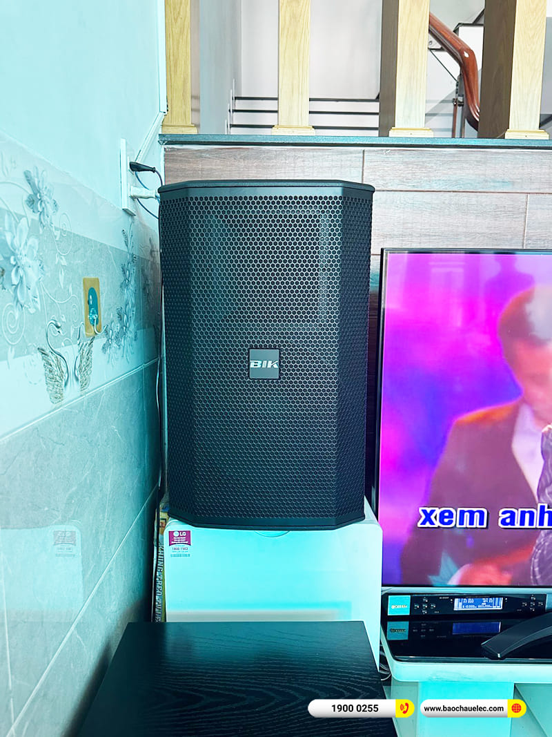 Lắp đặt bộ dàn BIK 39tr cho anh Giang ở TPHCM (BIK BSP 412II, CA-J602, BPR-5600, BJ-U500, SW612)
