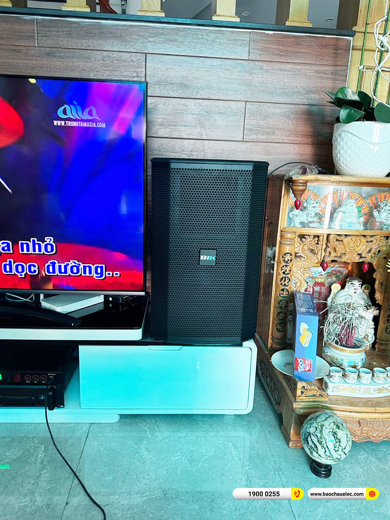 Lắp đặt bộ dàn BIK 39tr cho anh Giang ở TPHCM (BIK BSP 412II, CA-J602, BPR-5600, BJ-U500, SW612)