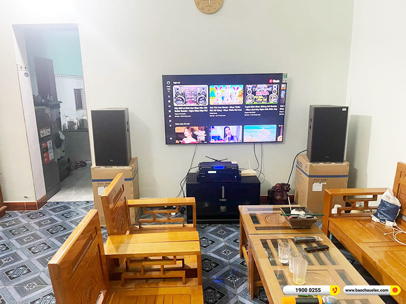 Lắp đặt dàn karaoke Alto hơn 48tr cho anh Giang ở Hải Phòng (Alto BLS 12+, VM 830A, BKSound KP600, BJ-W88Plus, U900 Plus X)