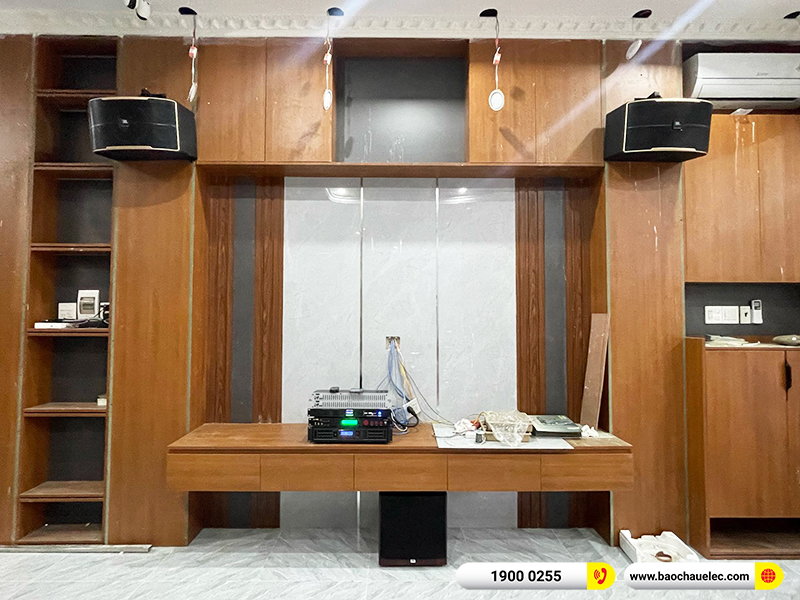 Lắp đặt d&agrave;n karaoke JBL 61tr cho anh Hải tại Cần Thơ