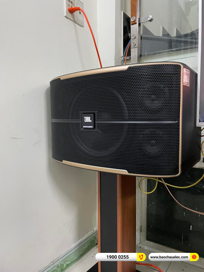 Lắp đặt dàn karaoke JBL hơn 34tr cho anh Hiền ở TPHCM (JBL Pasion 12, BIK CA-J602, KX180A, BCE UGX12)