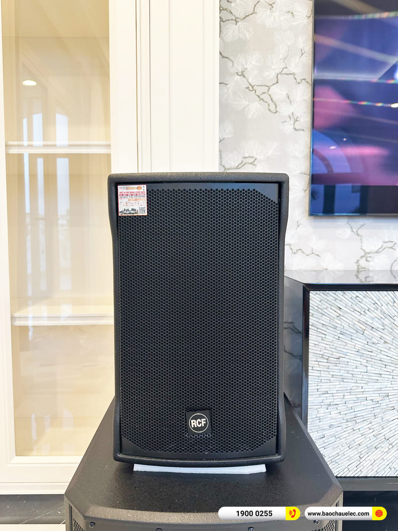 Lắp đặt dàn karaoke RCF gần 78tr cho anh Hiệp ở TPHCM (RCF EMAX 3110 MKII, IPS 2700, JBL VX8, UGX12 plus, Alto TS12S)