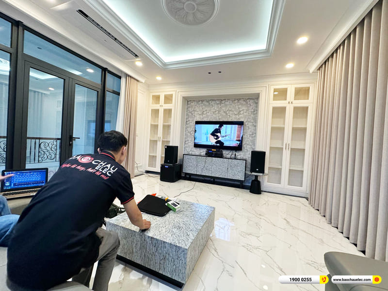Lắp đặt dàn karaoke RCF gần 78tr cho anh Hiệp ở TPHCM (RCF EMAX 3110 MKII, IPS 2700, JBL VX8, UGX12 plus, Alto TS12S)