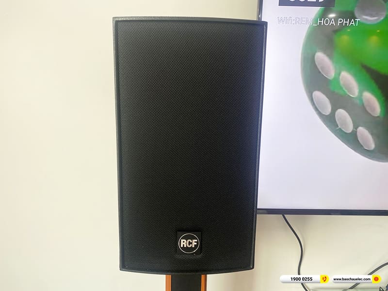 Lắp đặt dàn karaoke RCF hơn 220tr cho anh Hòa ở Hải Phòng (RCF Acustica C 5212-96, IPS 2.5K, IPS 5.0K, K9900 II Luxury,...)