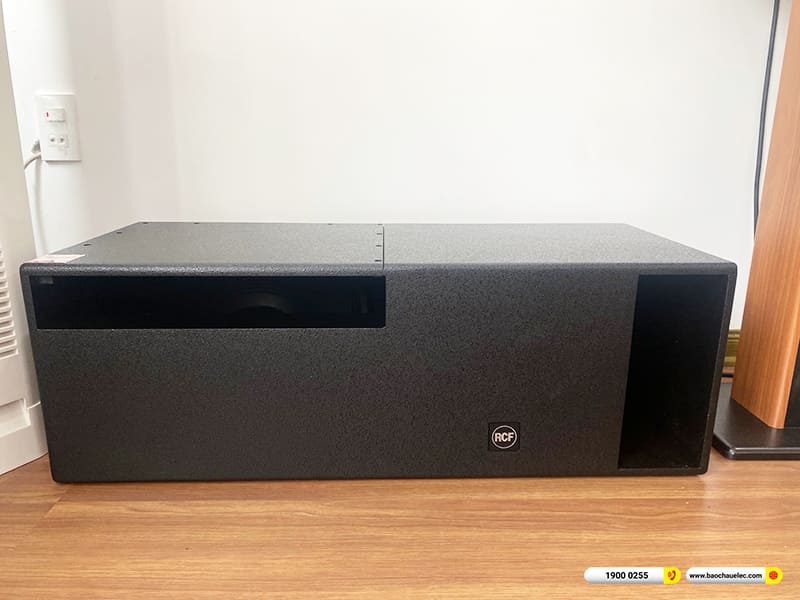 Lắp đặt dàn karaoke RCF hơn 220tr cho anh Hòa ở Hải Phòng (RCF Acustica C 5212-96, IPS 2.5K, IPS 5.0K, K9900 II Luxury,...)