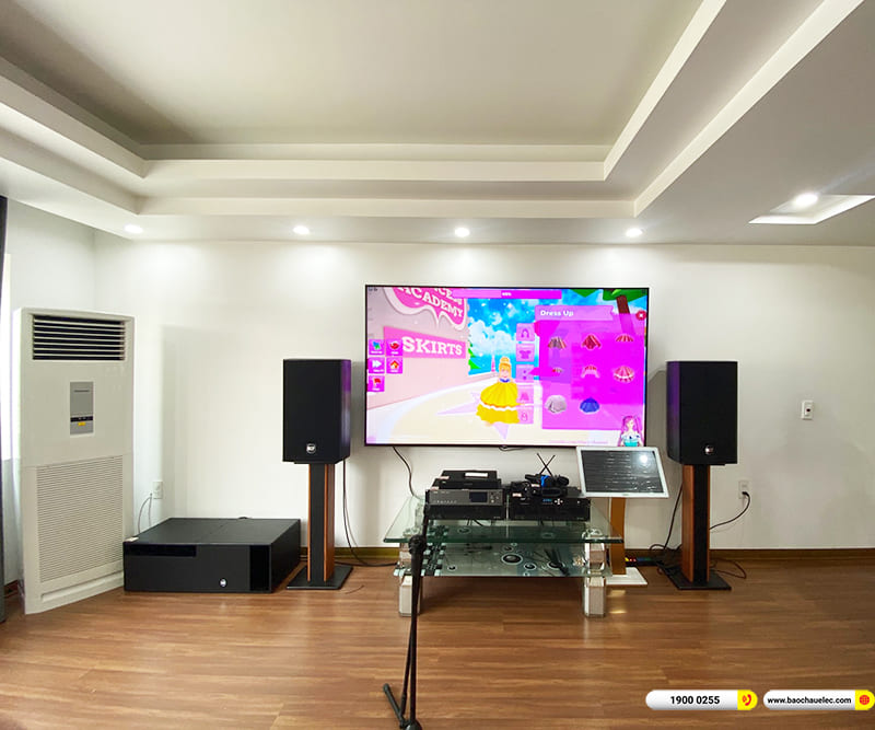 Lắp đặt dàn karaoke RCF hơn 220tr cho anh Hòa ở Hải Phòng (RCF Acustica C 5212-96, IPS 2.5K, IPS 5.0K, K9900 II Luxury,...)
