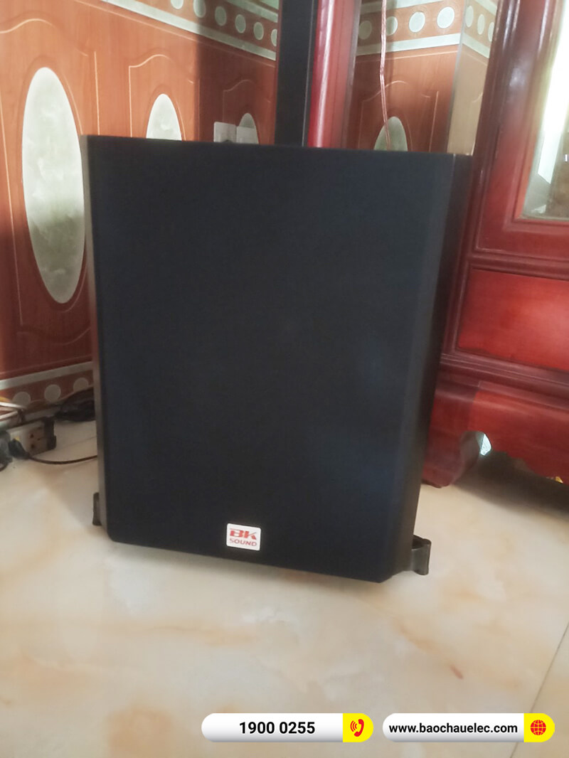 Lắp đặt dàn karaoke JBL 46tr cho anh Hoan ở Bắc Ninh ( Pasion 12, BIK CA-J602, KX180A, SW612, VM200)