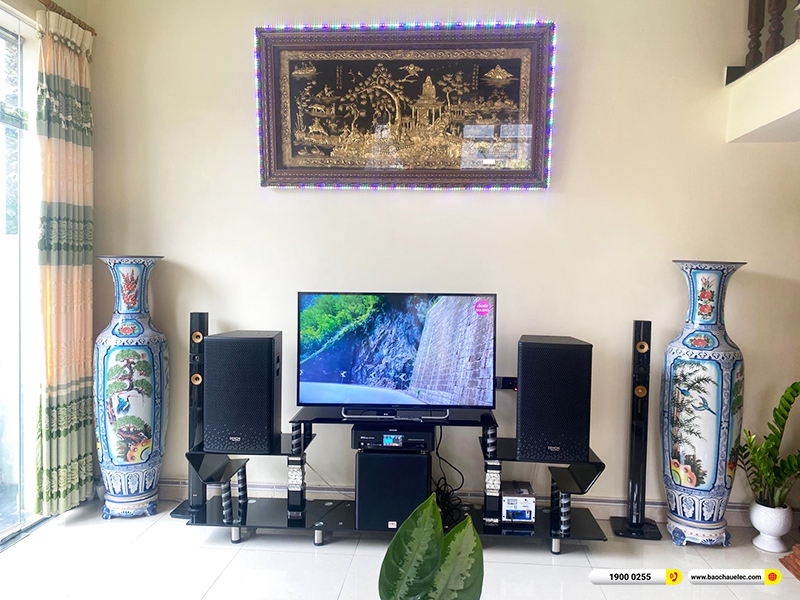 Lắp đặt d&agrave;n karaoke Denon hơn 27tr cho anh Khương ở Hải Ph&ograve;ng