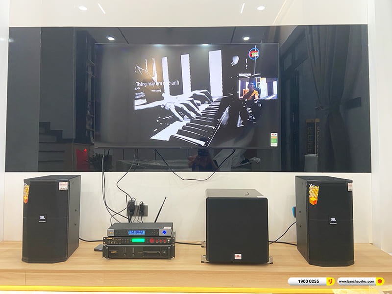 Lắp đặt dàn karaoke JBL hơn 45tr cho anh Lâm ở TPHCM (JBL XS10, BIK CA-J602, BIK BPR-5600, BKSound SW512-B, BIK BJ-U500)
