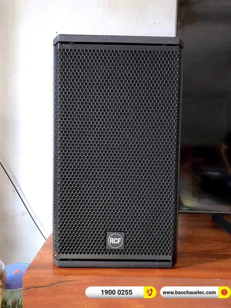 Lắp đặt dàn karaoke RCF 49tr cho anh Luyến ở Nam Định (RCF X-MAX 10, BPA-6200, BIK BPR-5600, UGX12 Luxury, SW612C)