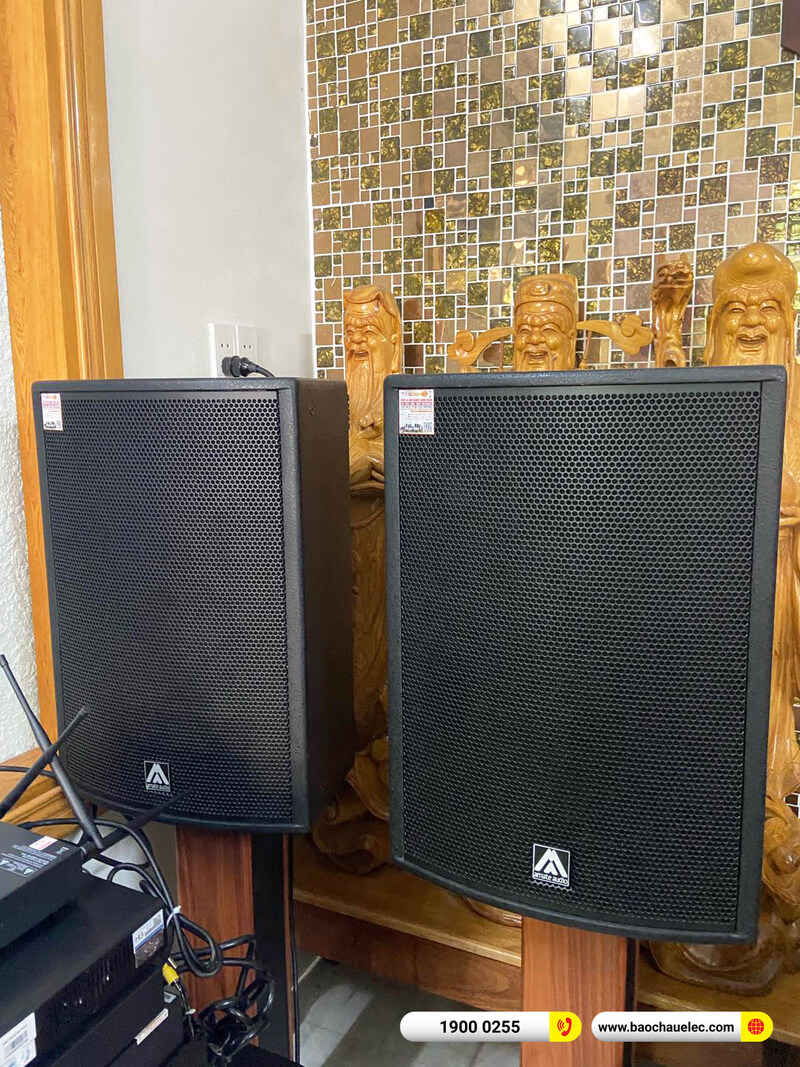Lắp đặt dàn karaoke Amate Audio 174tr cho anh Mẫn tại Quảng Ngãi (Amate Key 12, IPS 2700, KX180A, KSP-W181, JBL VM300...)