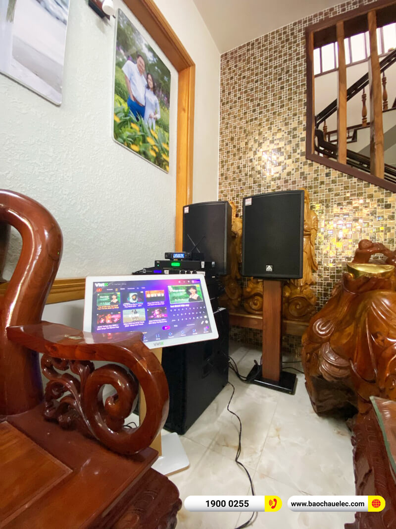 Lắp đặt dàn karaoke Amate Audio 174tr cho anh Mẫn tại Quảng Ngãi (Amate Key 12, IPS 2700, KX180A, KSP-W181, JBL VM300...)
