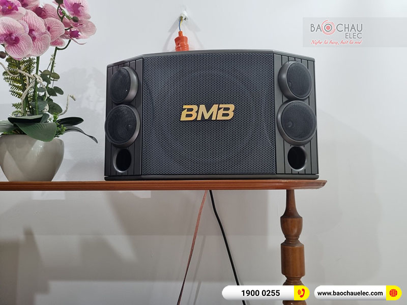 Lắp đặt dàn karaoke trị giá gần 40 triệu cho anh Phong tại Hội An (BMB CSD 880SE,  BIK BPR-8500, BIK VM620A, BIK BJ-U500)