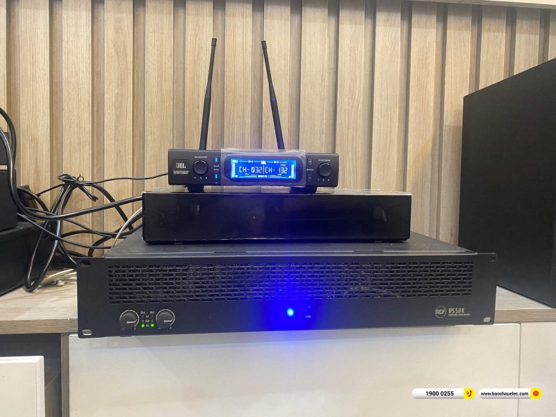 Lắp đặt dàn karaoke RCF 176tr cho anh Quân ở Hải Phòng (RCF C MAX 4112, IPS 5.0K, IPS 2.5K, K9900II Luxury, KP6018S...)