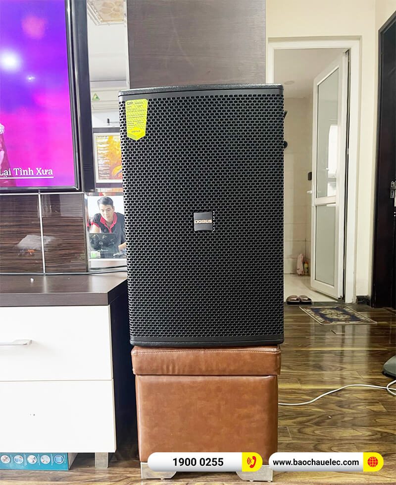 Lắp đặt dàn karaoke trị giá gần 50 triệu cho anh Quang tại Hà Nội (Domus DP6150, APP MZ-156, X6 Luxury, SW815, BCE UGX12 Gold)
