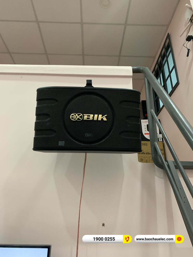 Lắp đặt dàn karaoke BIK gần 14tr cho anh Quang tại TPHCM (BIK BJ S668, BKSound DKA 5500)