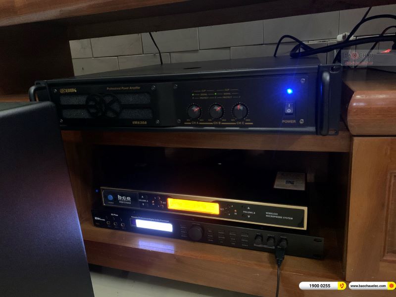 Lắp đặt dàn karaoke trị giá gần 50 triệu cho anh Sơn tại Thủ Đức (Amate Key 10, Bksound X5 plus, BIK VM630A, BJ-W66PLUS…)