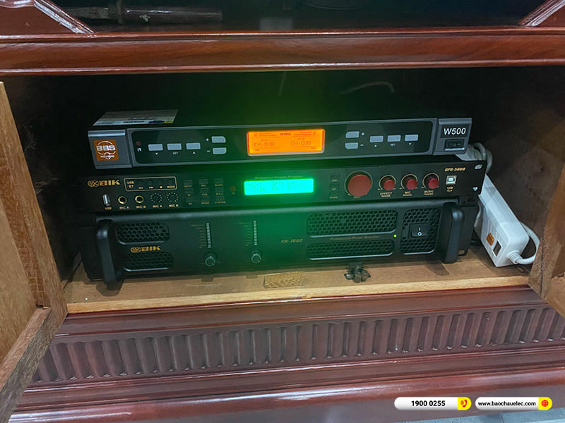 Lắp đặt dàn karaoke JBL gần 54tr cho anh Tấn ở Hải Dương (JBL CV1270, CA-J602, BJ-W25AV, BPR-5600, BBS W500)