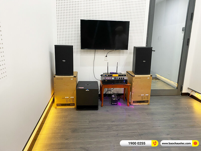 Lắp đặt dàn karaoke trị giá hơn 40 triệu cho anh Thăng tại TPHCM (Denon DN-510, VM 620A, BKSound KX6, TX212S, UGX12 Gold)
