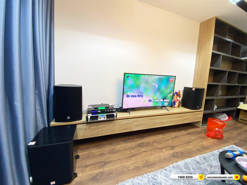 Lắp đặt dàn karaoke Amate Audio hơn 44tr cho anh Thăng tại TPHCM (Amate Key 10, KX850, KX180A, BKSound SW612B, BCE UGX12...)