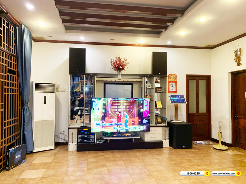 Lắp đặt dàn karaoke Alto hơn 91tr cho anh Thơ ở TPHCM (Alto BLS15+, MP 2500, BPR-8500, SX-SUB18+, BCE UGX12 Gold...)