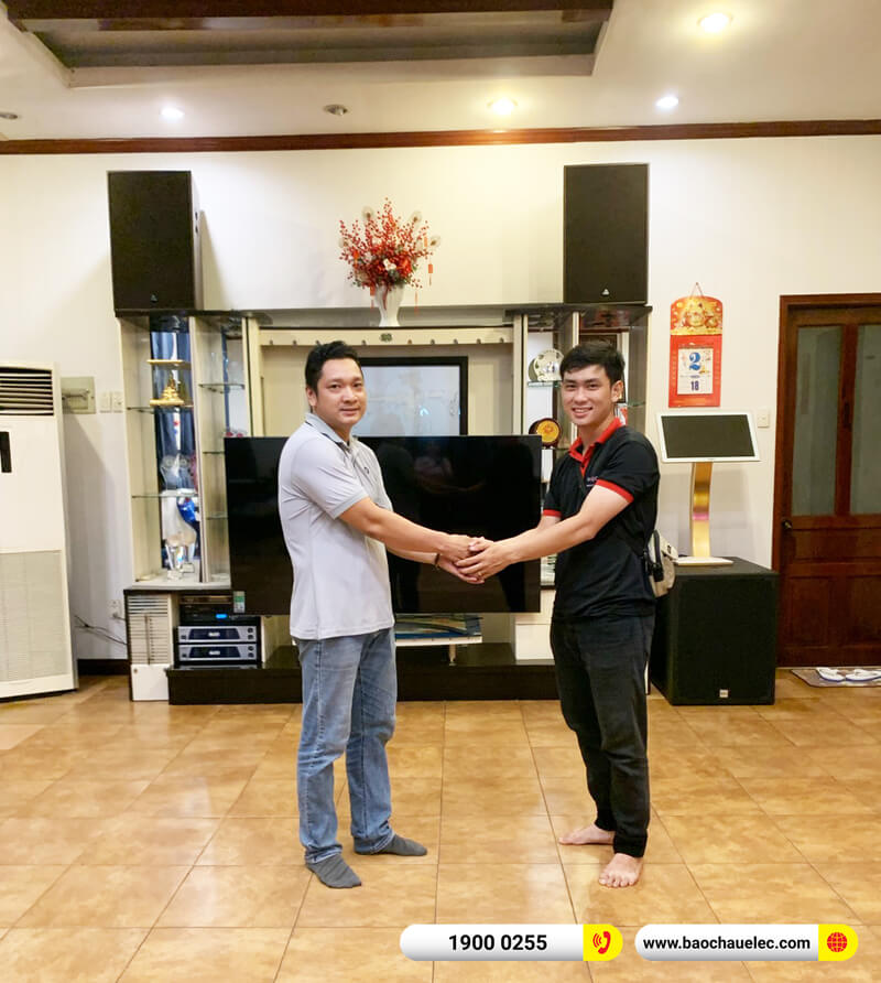 Lắp đặt dàn karaoke Alto hơn 91tr cho anh Thơ ở TPHCM (Alto BLS15+, MP 2500, BPR-8500, SX-SUB18+, BCE UGX12 Gold...)