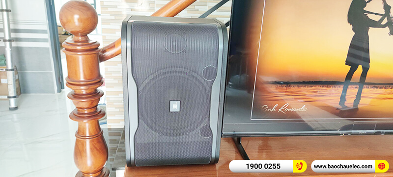 Lắp đặt dàn karaoke trị giá hơn 25tr cho anh Thương ở TPHCM (JBL RM210, JBL KX180A, JBL VM200)