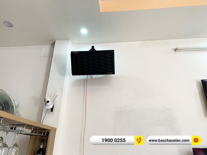 Lắp đặt dàn karaoke Denon 34tr cho anh Tuấn tại Đà Nẵng (Denon DP-R310, BIK BPA-6200, KP500, SW312, BCE UGX12 Luxury)