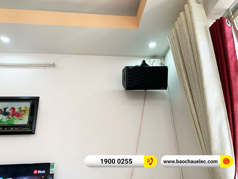 Lắp đặt dàn karaoke Denon 34tr cho anh Tuấn tại Đà Nẵng (Denon DP-R310, BIK BPA-6200, KP500, SW312, BCE UGX12 Luxury)