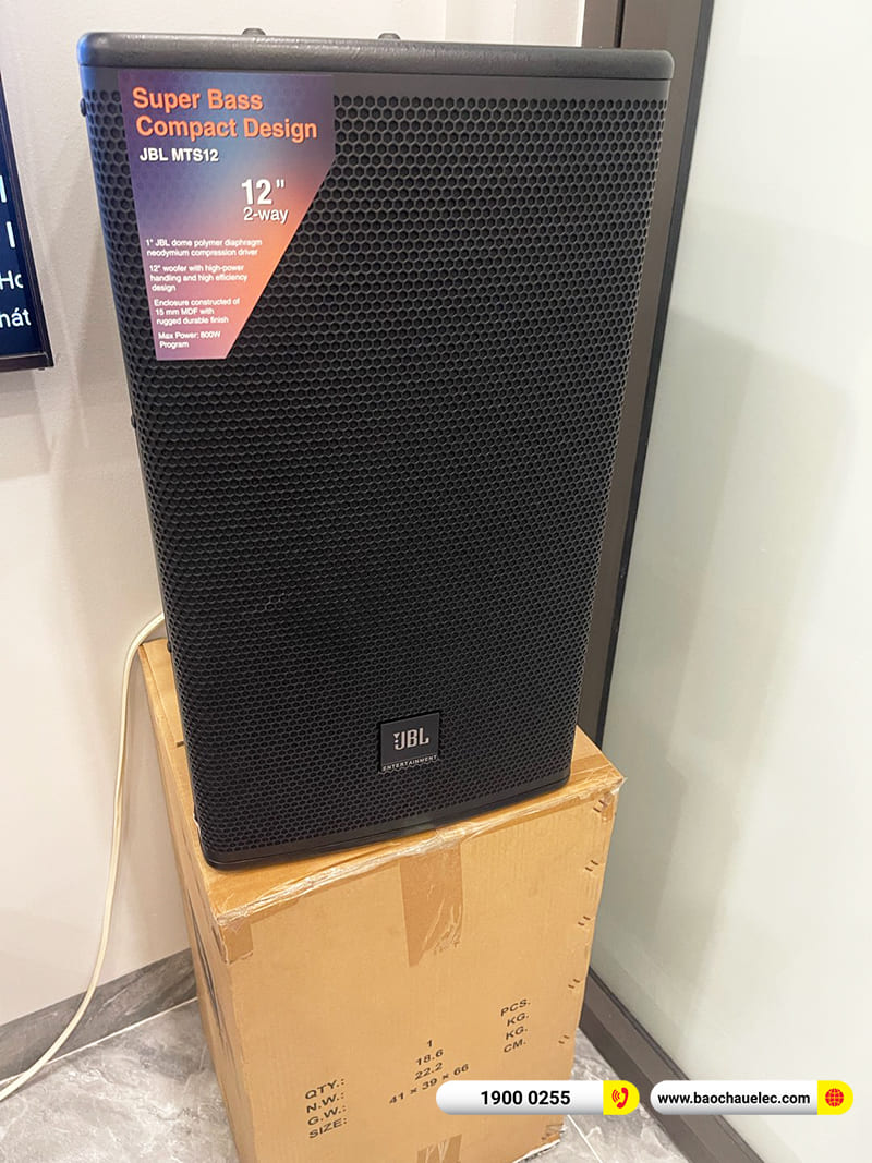 Lắp đặt dàn karaoke JBL gần 49tr cho anh Tùng tại Thái Bình (JBL MTS12, BIK CA-J602, BPR-5600, SW512C, BJ-U500)