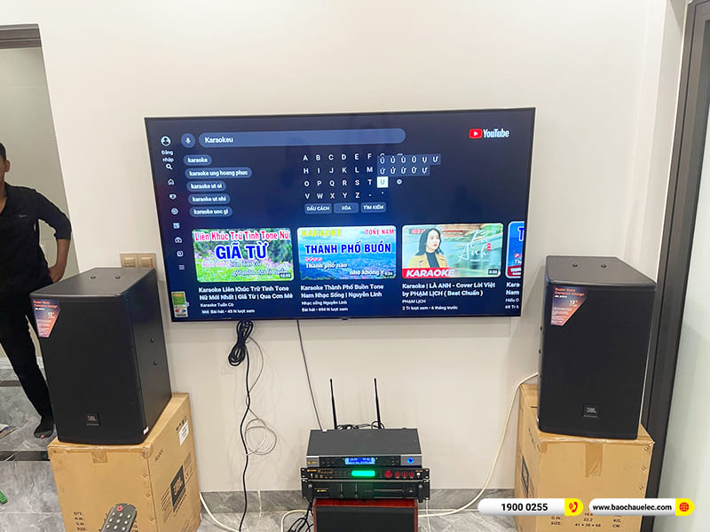 Lắp đặt dàn karaoke JBL gần 49tr cho anh Tùng tại Thái Bình (JBL MTS12, BIK CA-J602, BPR-5600, SW512C, BJ-U500)