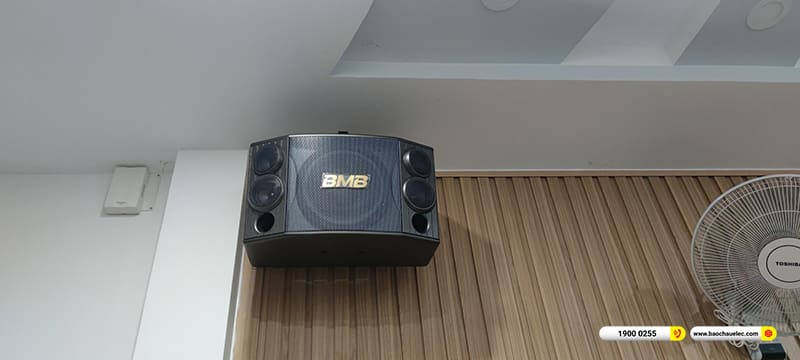 Lắp đặt dàn karaoke BMB 39tr cho anh Vỹ ở TPHCM (BMB CSD 880SE, BPA-4200, BPR-5600, BKSound SW512, BJ-U500)
