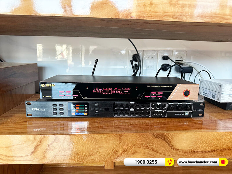 Lắp đặt dàn karaoke trị giá hơn 40 triệu cho chị Hiên tại TPHCM (Alto TS315, BKSound DSP 9000 Plus, Alto TS312S, BIK BJ-U600)