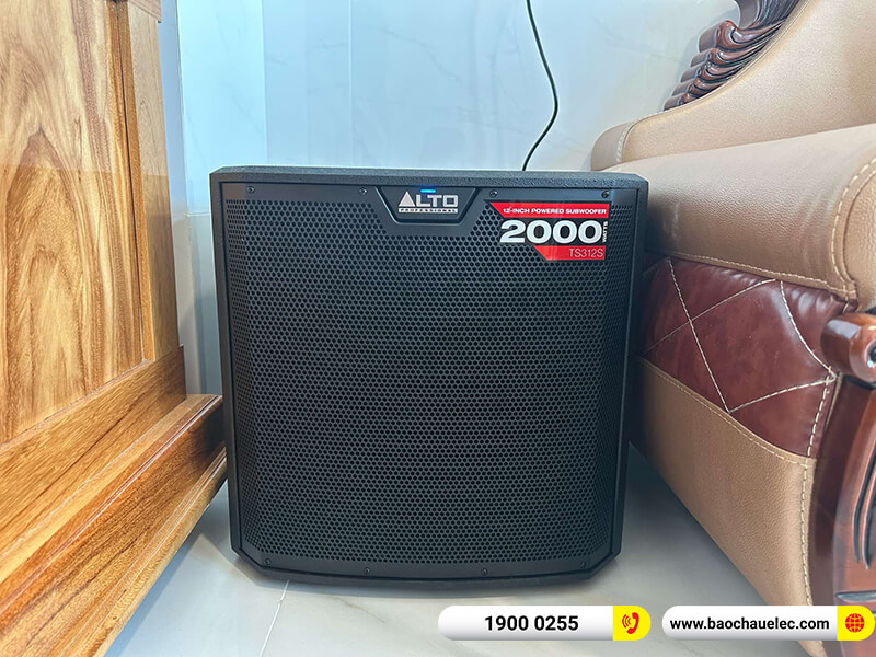 Lắp đặt dàn karaoke trị giá hơn 40 triệu cho chị Hiên tại TPHCM (Alto TS315, BKSound DSP 9000 Plus, Alto TS312S, BIK BJ-U600)