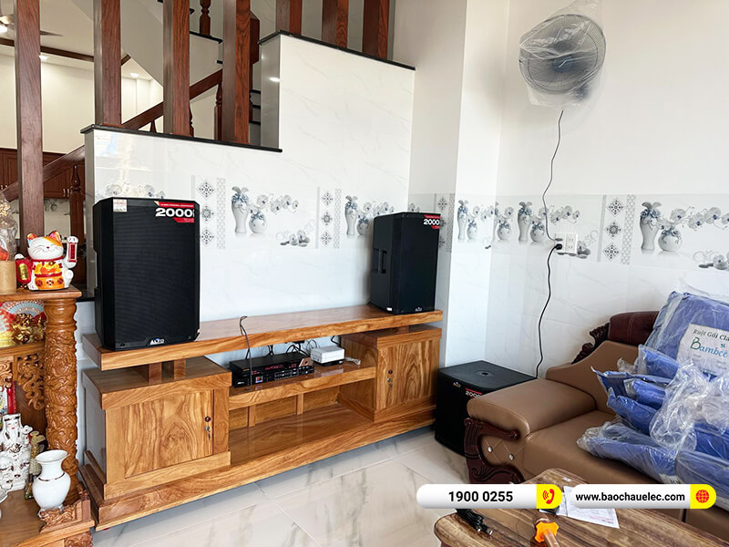 Lắp đặt dàn karaoke trị giá hơn 40 triệu cho chị Hiên tại TPHCM (Alto TS315, BKSound DSP 9000 Plus, Alto TS312S, BIK BJ-U600)