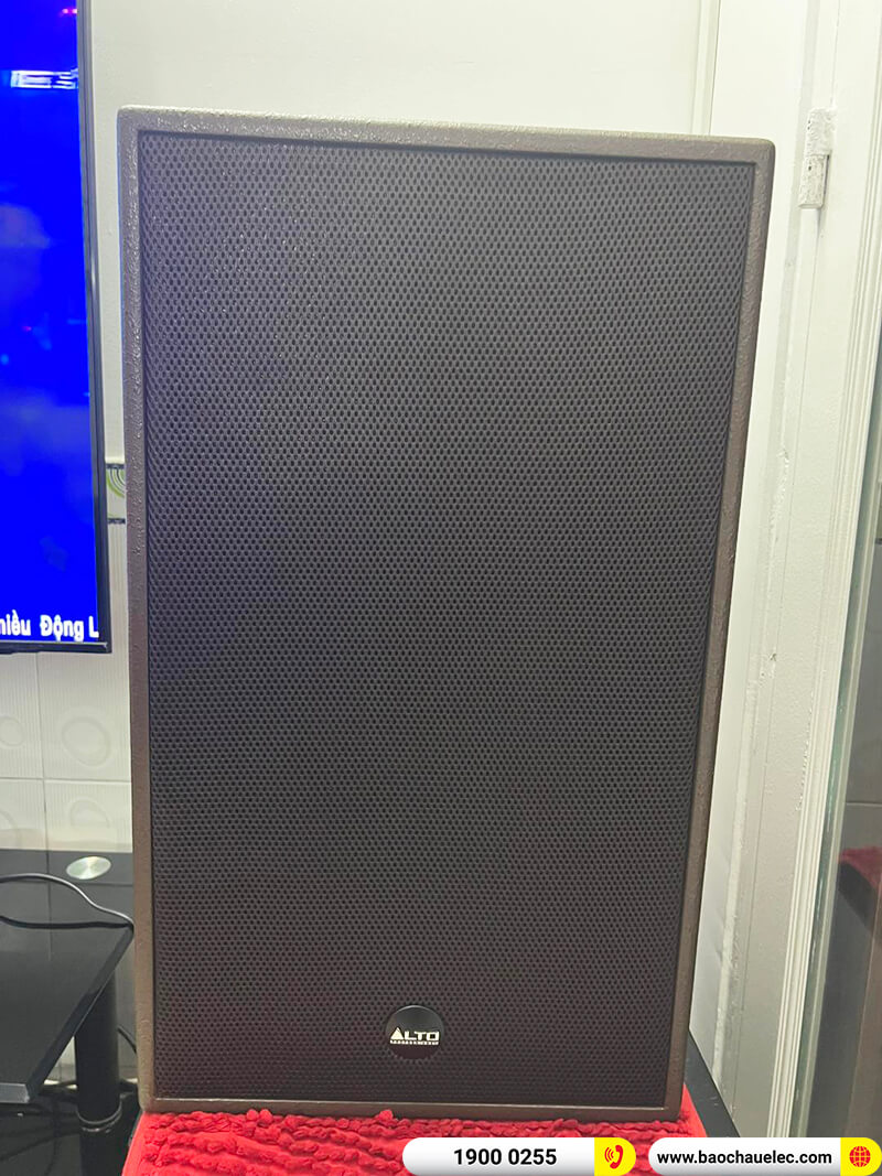 Lắp đặt dàn karaoke trị giá hơn 40 triệu cho chị Hồng ở TPHCM (Alto BLS 12+, VM 820A, X5 Plus, SW612, VIP 3000) 