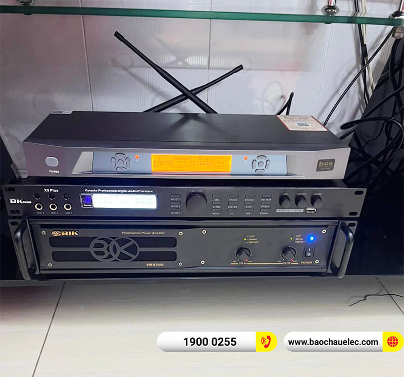 Lắp đặt dàn karaoke trị giá hơn 40 triệu cho chị Hồng ở TPHCM (Alto BLS 12+, VM 820A, X5 Plus, SW612, VIP 3000) 