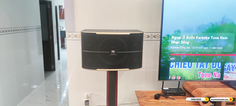 Lắp đặt dàn karaoke JBL hơn 56tr cho chị LiLy Huỳnh ở Trà Vinh (JBL Pasion 12, Denon DA-2600, KX180A, Pasion 12SP, BCE UGX12)
