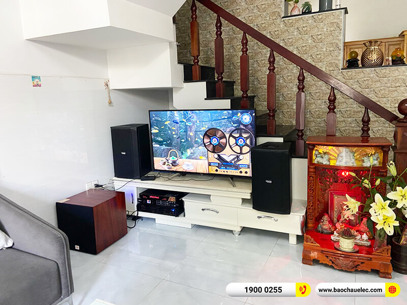 Lắp đặt dàn karaoke trị giá gần 40 triệu cho chị Minh tại TPHCM (Denon DN-510, VM 620A, DSP 9000 Plus, SW312, BJ-U600)