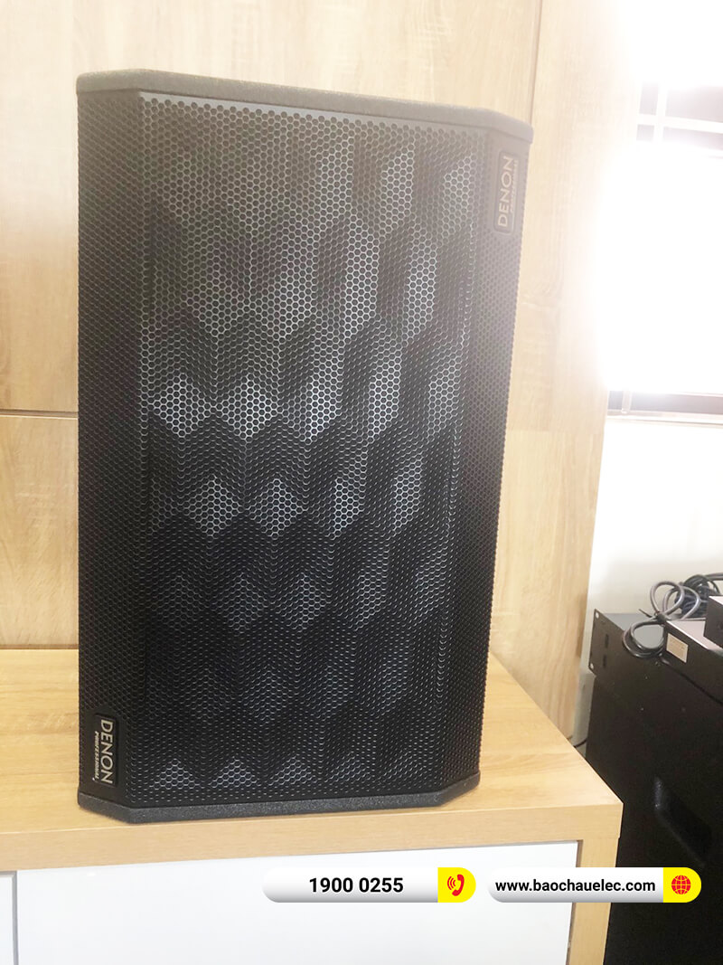 Lắp đặt dàn karaoke trị giá khoảng 40 triệu cho chị Nga tại Đà Nẵng (Denon DP-R312, VM 620A, X6 Luxury, Alto TX212S, BBS W500)