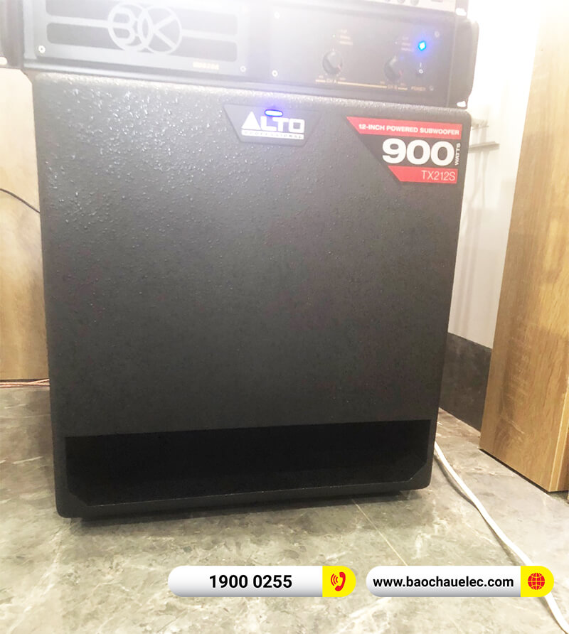 Lắp đặt dàn karaoke trị giá khoảng 40 triệu cho chị Nga tại Đà Nẵng (Denon DP-R312, VM 620A, X6 Luxury, Alto TX212S, BBS W500)