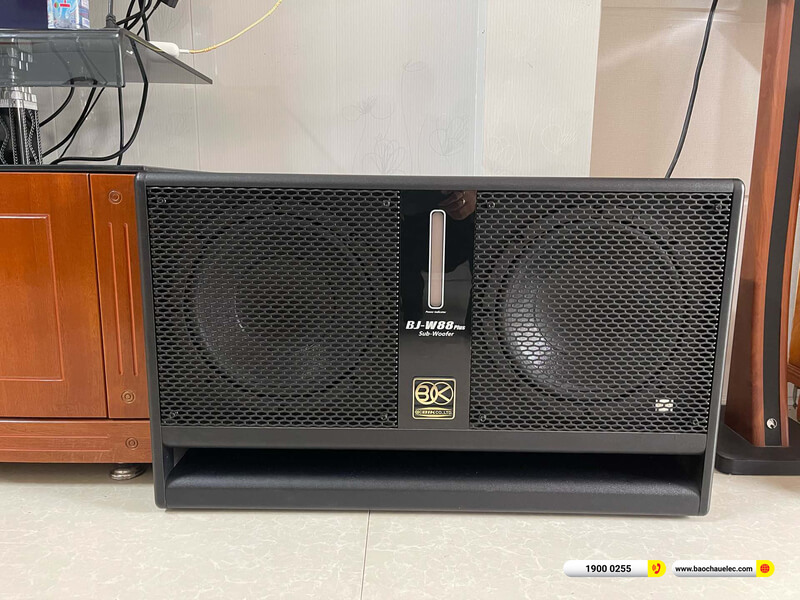 Lắp đặt dàn karaoke JBL gần 88tr cho chị Tâm ở An Giang (JBL XS12, Crown T10, Crown T5, KX180A, BJ-W88Plus, JBL VM200)