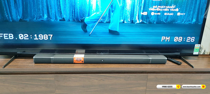 Lắp đặt dàn karaoke Denon, soundbar JBL hơn 92tr cho chị Thu ở TPHCM (Denon DN-710, DA-2600, K9900II, JBL Bar 5.1...)
