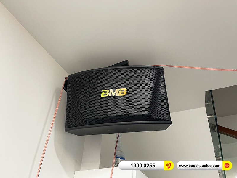 Lắp đặt dàn karaoke BMB 33tr cho chị Thúy tại Hải Phòng