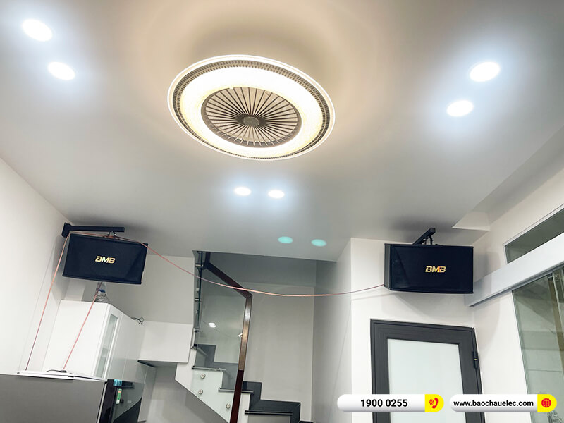 Lắp đặt dàn karaoke BMB 33tr cho chị Thúy tại Hải Phòng