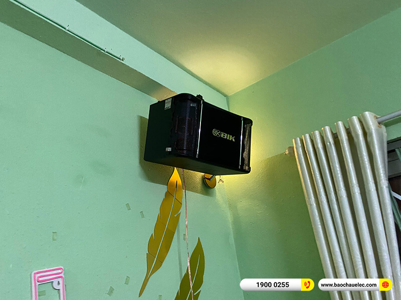 Lắp đặt dàn karaoke BIK 17tr cho chị Trúc ở TPHCM (BIK BJ-S768, BKSound DP4500)