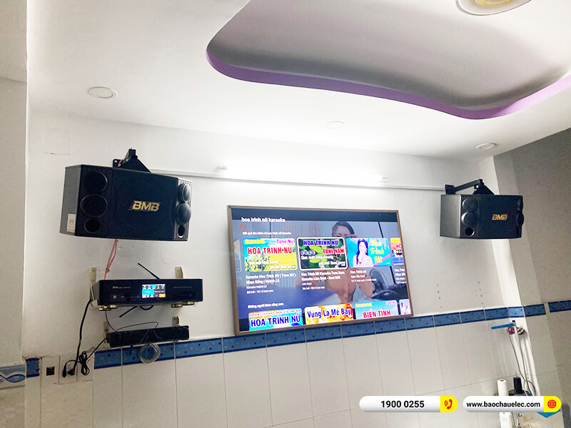 Lắp đặt dàn karaoke BMB 26tr cho chị Yến tại TPHCM (BMB 880SE, BKSound DKA 6500)